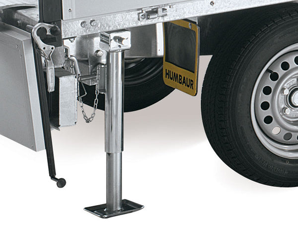 2 telescopic crank props, fitted