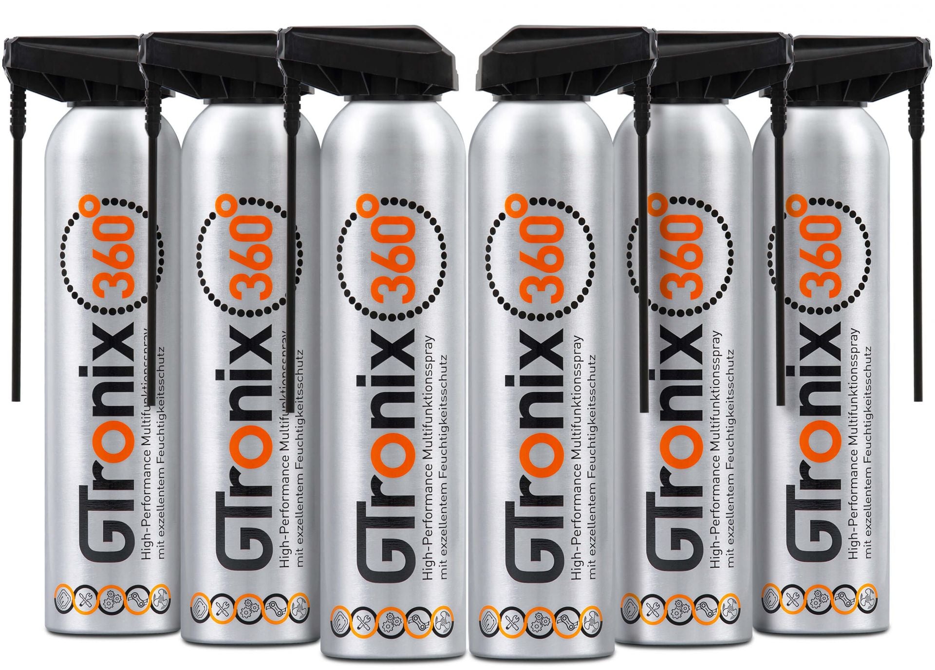 GTronix 360° multifunctional spray 300ml - pack of 6