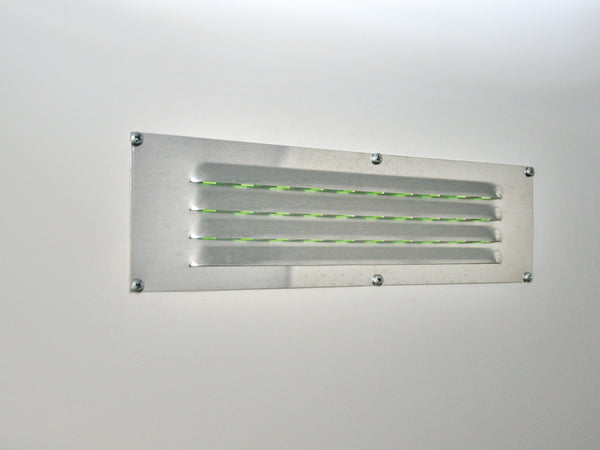 Grille d'aération coulissante 410 x 100 mm