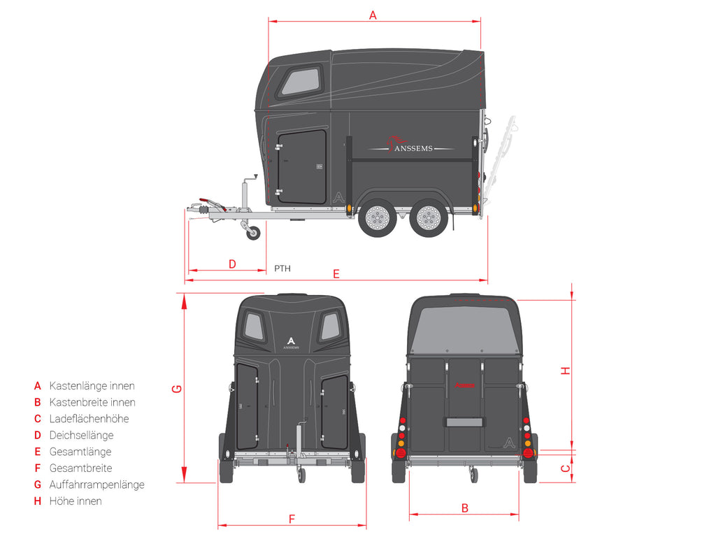 PTH 2300 GANADOR – SCHWARZ METALLIC