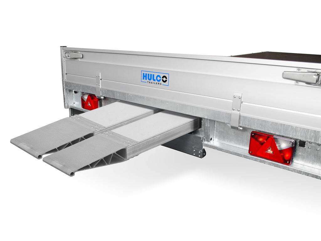 Auffahrrampen Aluminium (250 cm) inkl. Medax Kassette