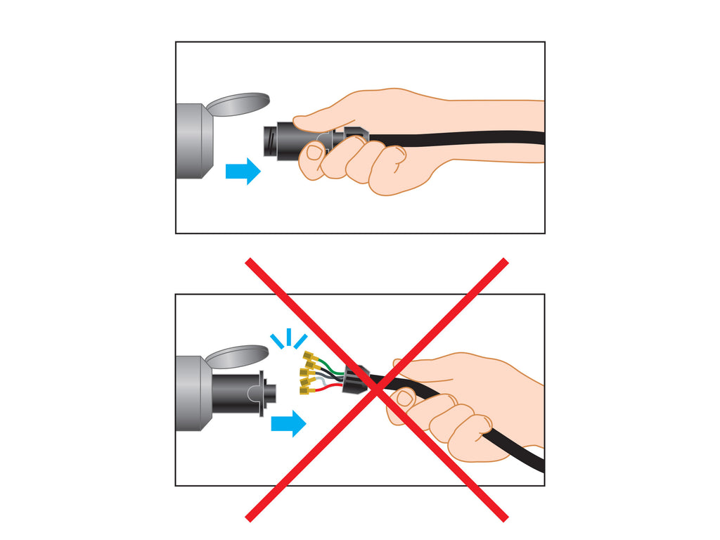 Anhängerstecker 13-polig (12 Volt)