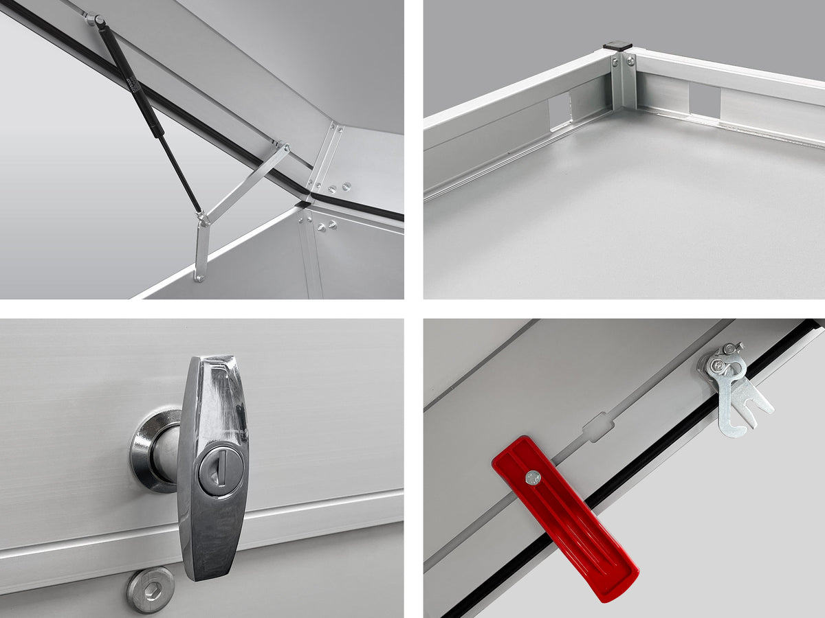 Deckel GT 301×151  (anscharniert zur Vorderseite)