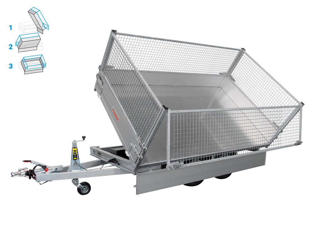 Gitteraufsätze KSX mit Kippfunktion 305x178x70