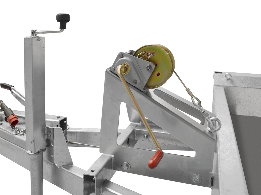 Seilwinde mit Terrax halter